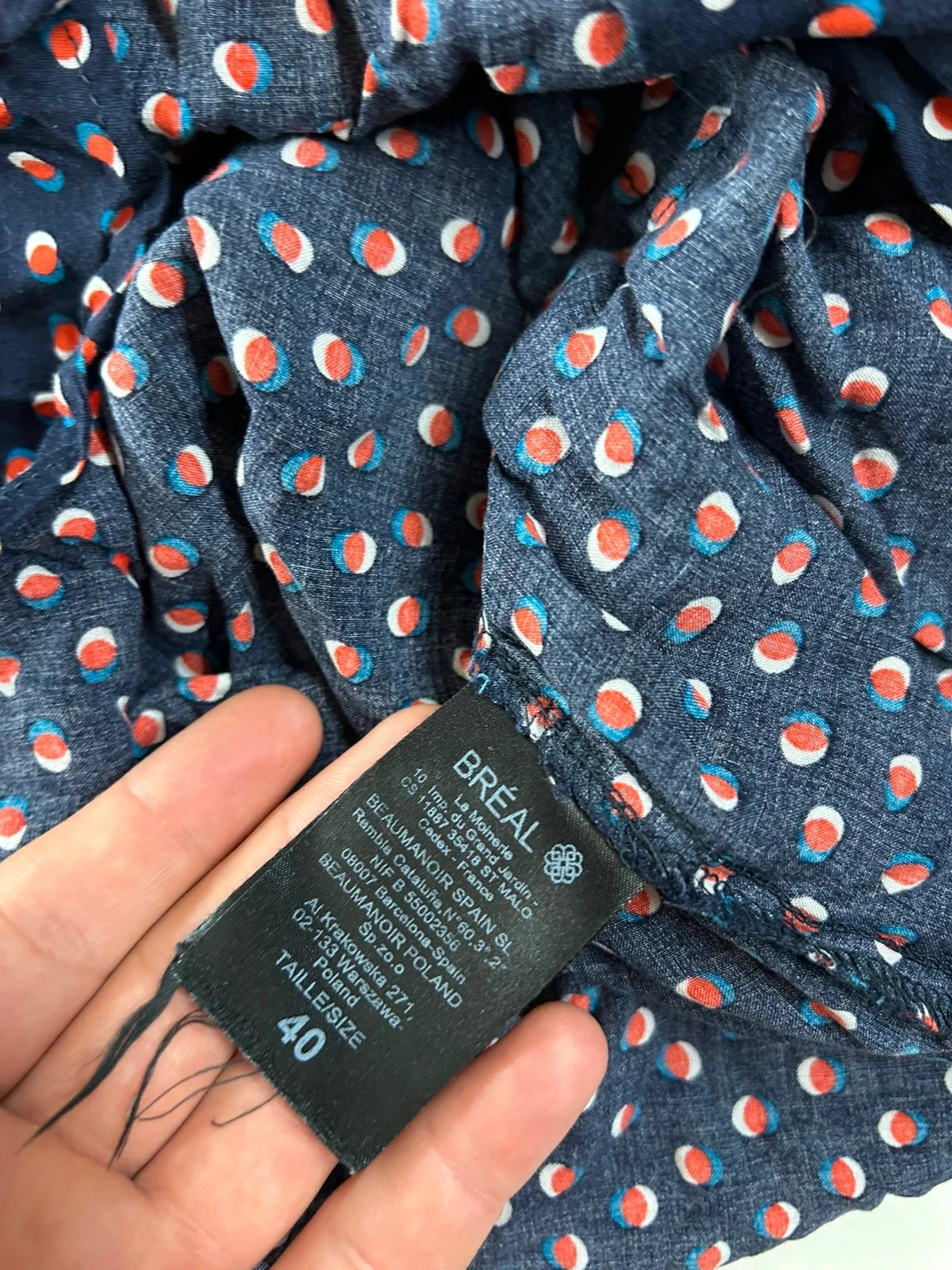 Camisa com padrões multicoloridos breal – photo 9